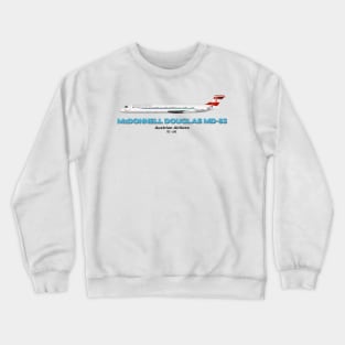 McDonnell Douglas MD-83 - Austrian Airlines Crewneck Sweatshirt